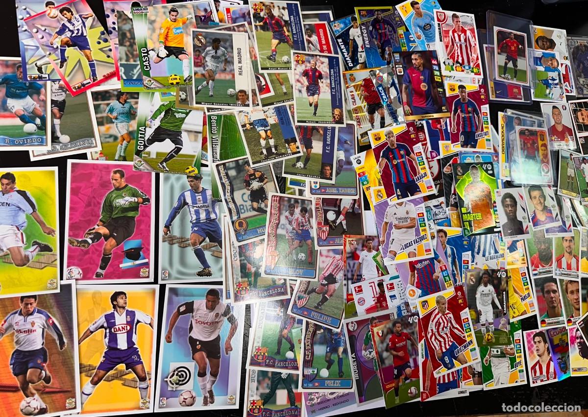 Football Stickers: Lote 145 Cards Panini Adrenalyn, Megacracks, Liga Este, Mundicromo...