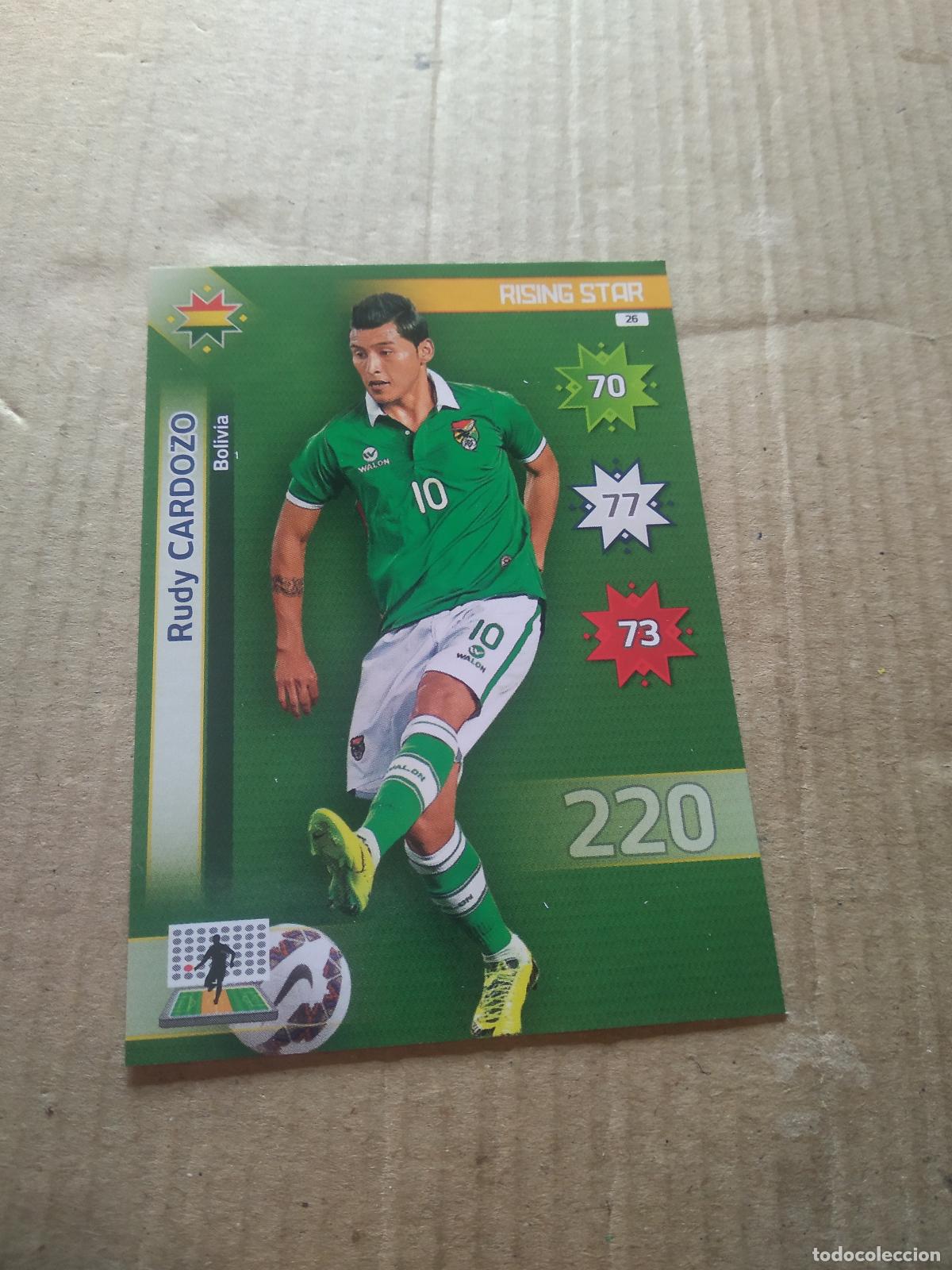 Football Stickers: 26 RUDY CARDOZO BOLIVIA CROMO FUTBOL PANINI COPA AMERICA 2015 ADRENALYN