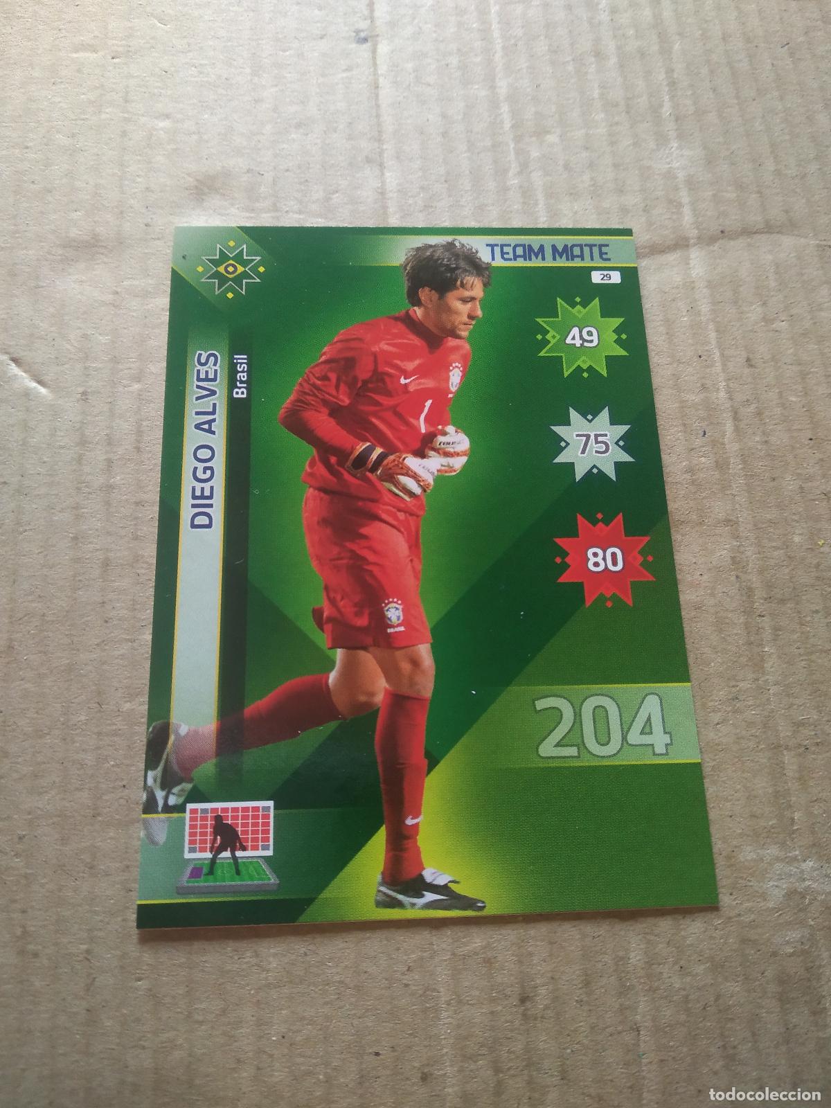 Football Stickers: 29 DIEGO ALVES BRASIL CROMO FUTBOL PANINI COPA AMERICA 2015 ADRENALYN