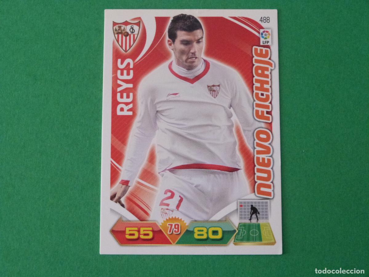 Football Stickers: TRADING CARD FUTBOL REYES SEVILLA F.C. N&ordm; 488 LIGA ADRENALYN XL 2011-2012/11-12 PANINI