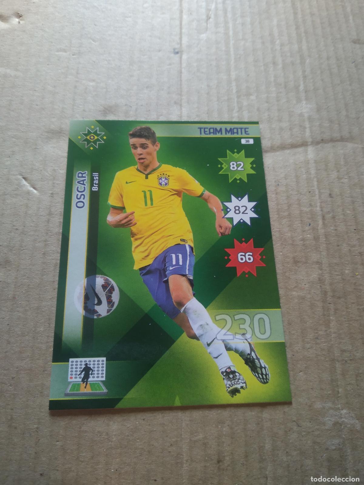 Cromos de Futebol: 38 OSCAR BRASIL CROMO FUTBOL PANINI COPA AMERICA 2015 ADRENALYN