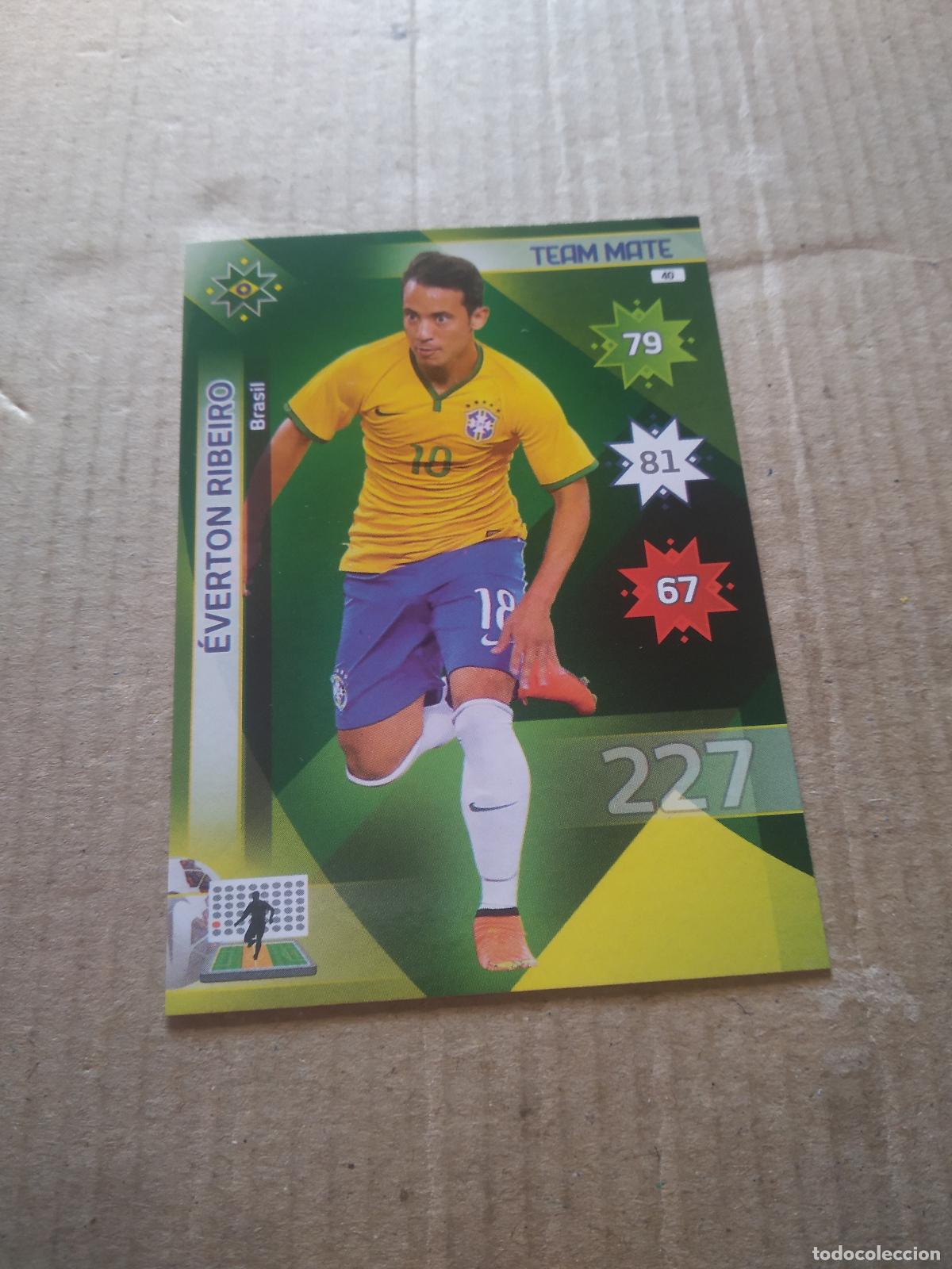 Cromos de Futebol: 40 EVERTON RIBEIRO BRASIL CROMO FUTBOL PANINI COPA AMERICA 2015 ADRENALYN