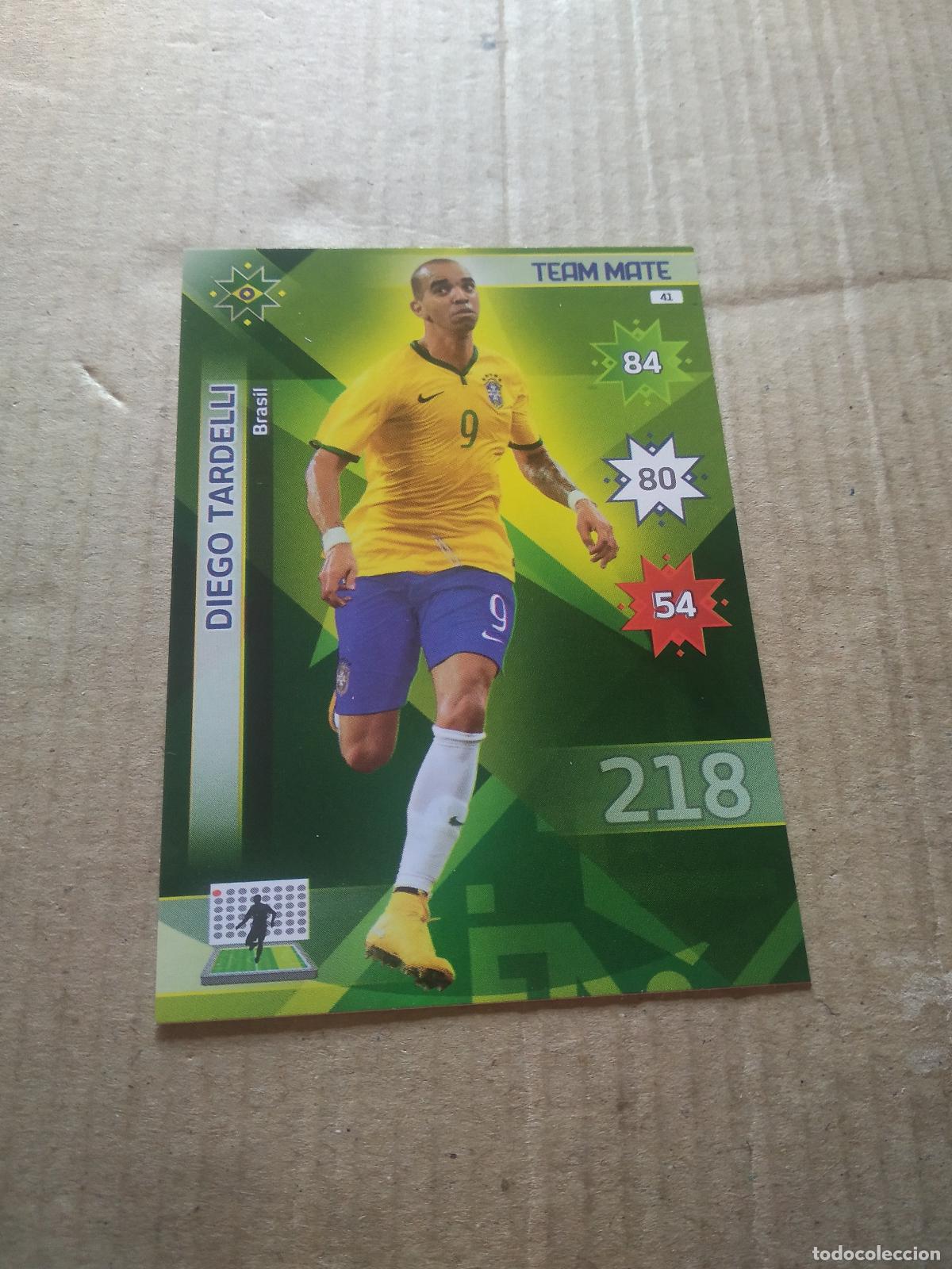 Cromos de Futebol: 41 DIEGO TARDELLI BRASIL CROMO FUTBOL PANINI COPA AMERICA 2015 ADRENALYN
