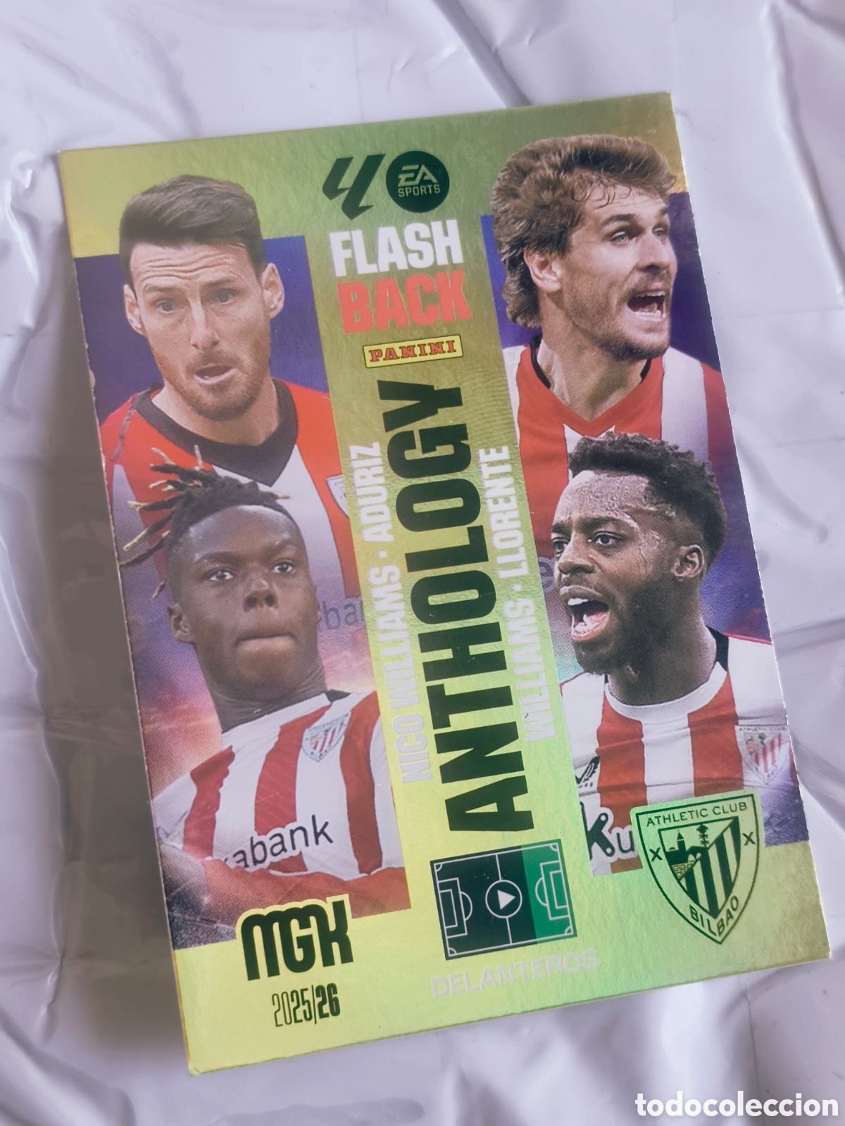 Football Stickers: Carta Panini MGK Megacracks 2025/26 &ndash; Flashback Anthology #433 Athletic Club.