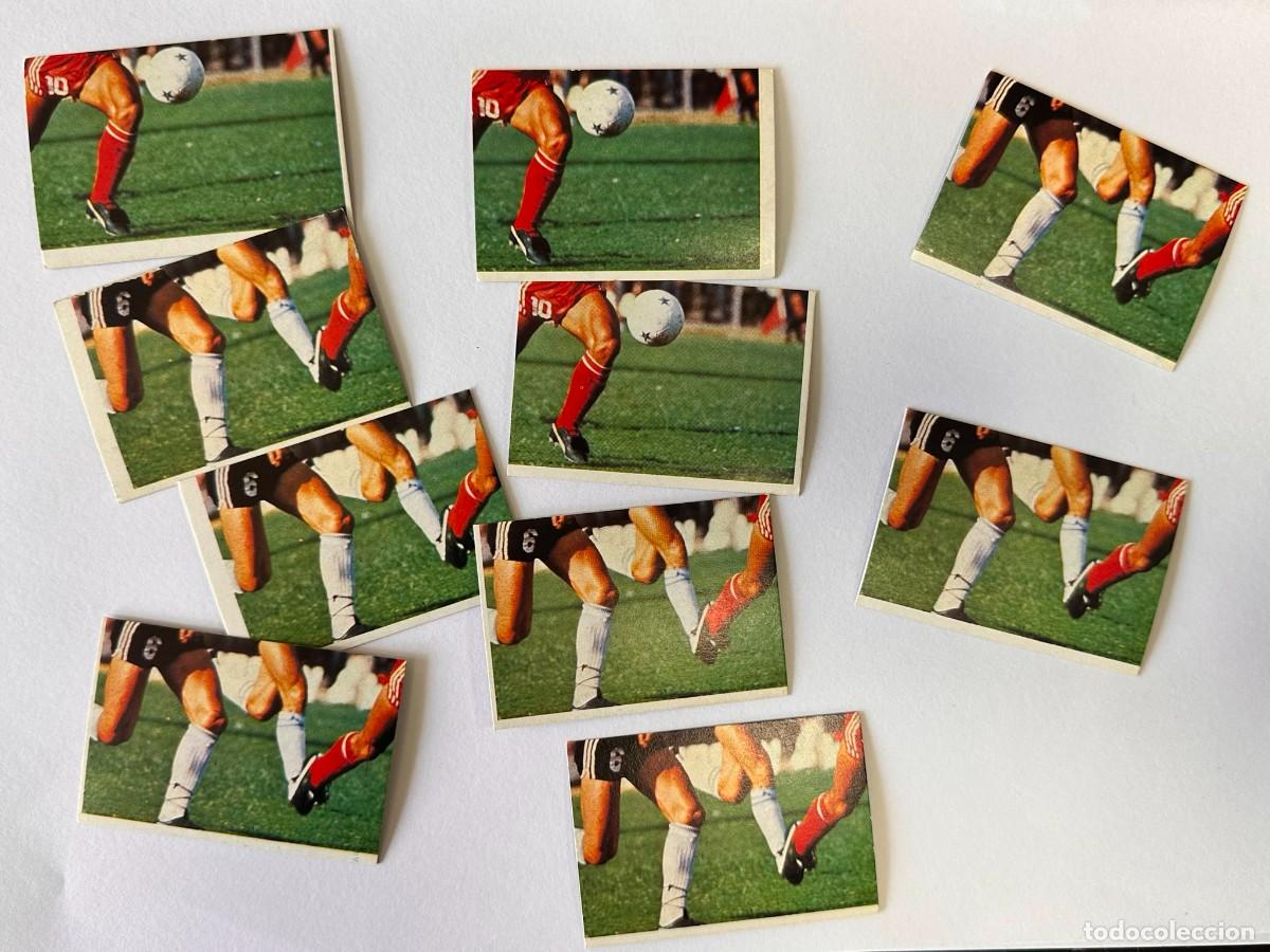 Cromos de F&uacute;tbol: Lote 10 Cards Maradona Campeonato Liga 1980 81 N&ordm;10 y 11