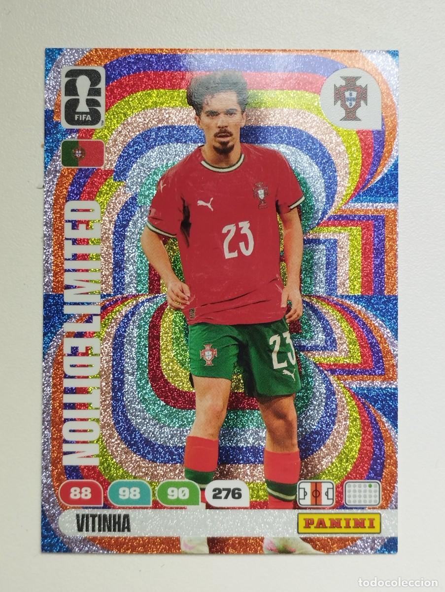 Cromos de F&uacute;tbol: CROMO CARD ADRENALYN MUNDIAL WORLD CUP 2026 LIMITED EDITION VITINHA PORTUGAL