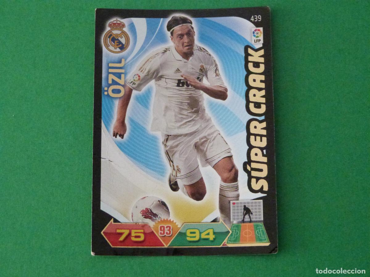 Cromos de F&uacute;tbol: TRADING CARD FUTBOL OZIL REAL MADRID C.F. N&ordm; 439 LIGA ADRENALYN XL 2011-2012/11-12 PANINI