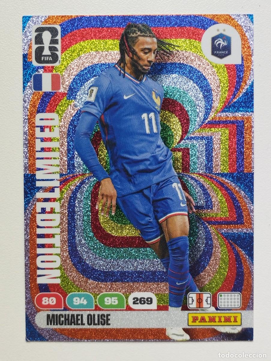 Cromos de F&uacute;tbol: CROMO CARD ADRENALYN MUNDIAL WORLD CUP 2026 LIMITED EDITION MICHAEL OLISE FRANCIA