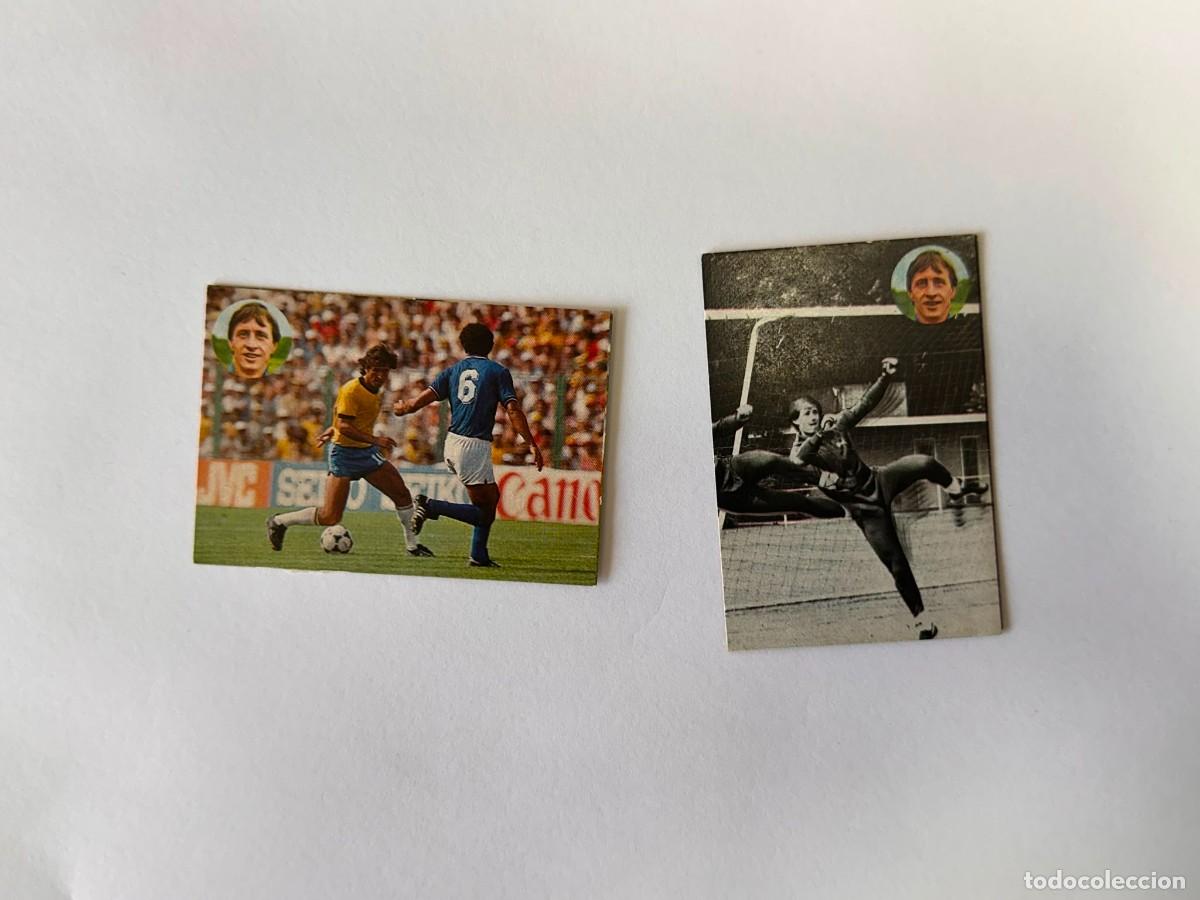 Cromos de Futebol: Lote 2 Cards Aprende A Jugar A Futbol Con Johan Cruyff