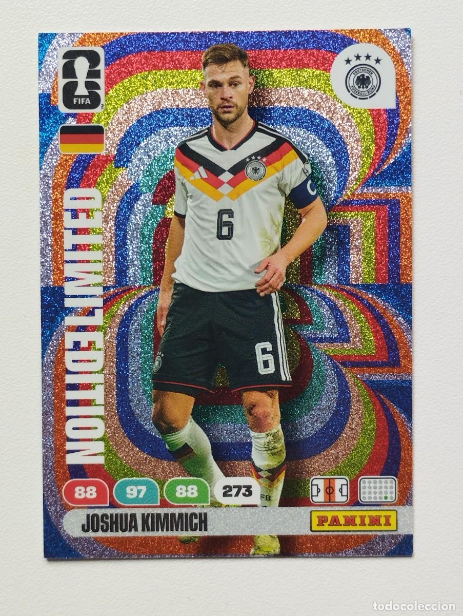 Cromos de f&uacute;tbol: CROMO CARD ADRENALYN MUNDIAL WORLD CUP 2026 LIMITED EDITION JOSHUA KIMMICH ALEMANIA