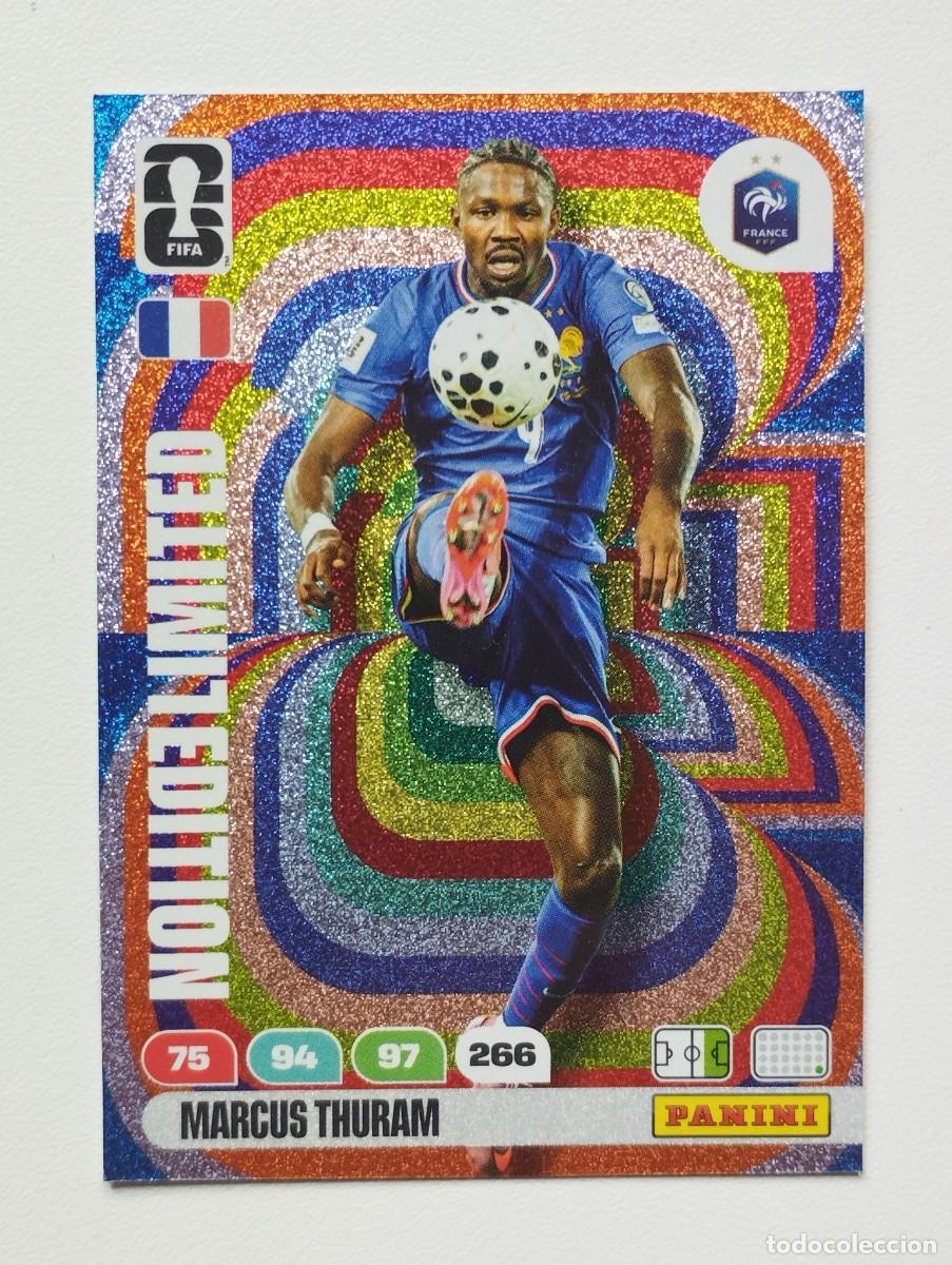 Cromos de f&uacute;tbol: CROMO CARD ADRENALYN MUNDIAL WORLD CUP 2026 LIMITED EDITION MARCUS THURAM FRANCIA
