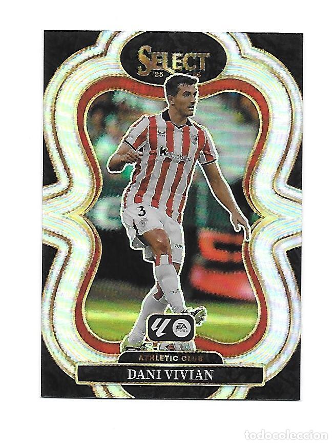 Cromos de Futebol: # 132 DANI VIVIAN (ATHLETIC CLUB BILBAO) MEZZANINE SILVER PRIZM, PANINI SELECT LA LIGA 2025 2026
