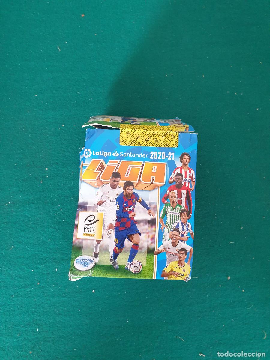Figurine di Calcio: 1 CAJA CON 50 SOBRES SIN ABRIR CROMOS LIGA ESTE 2020-2021-PANINI