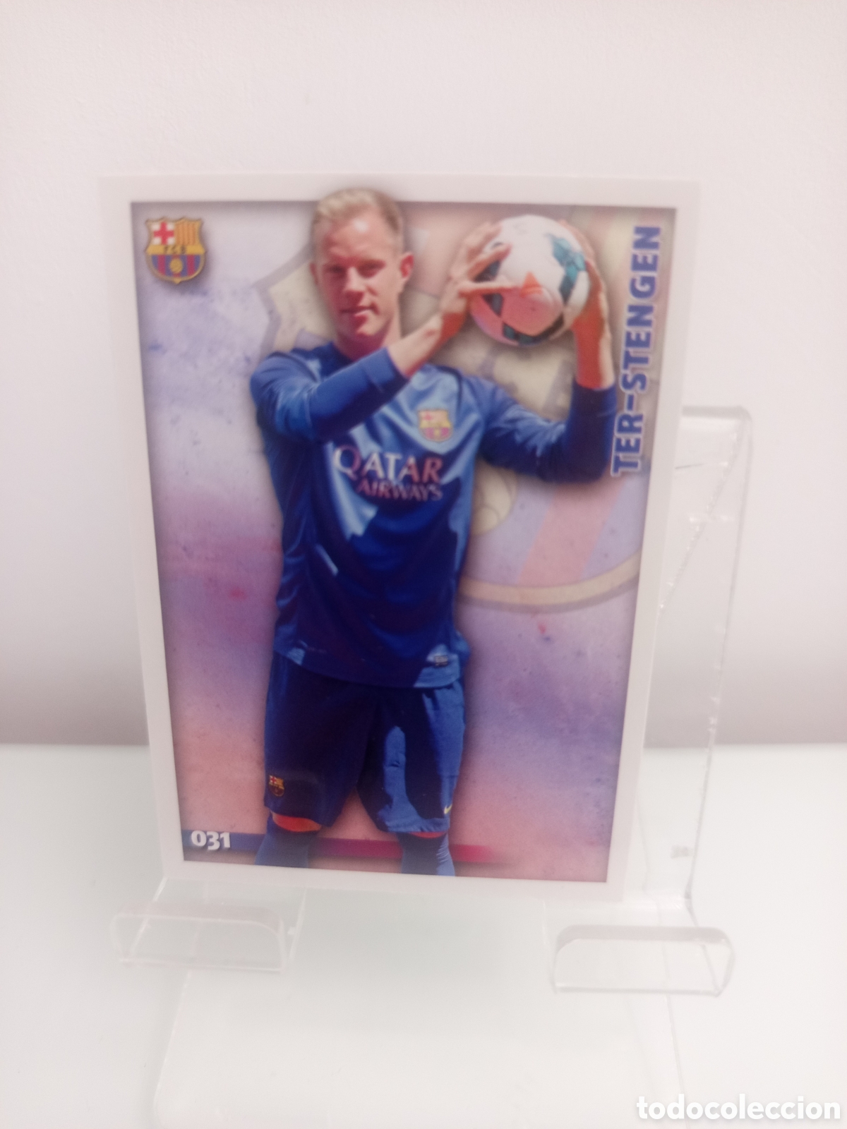 Cromos de Futebol: ❇️ CROMO ⚽ TER STEGEN BARCELONA 31 031 FICHAS LIGA 2015 14 15 2014 2015 MUNDICROMO ❇️