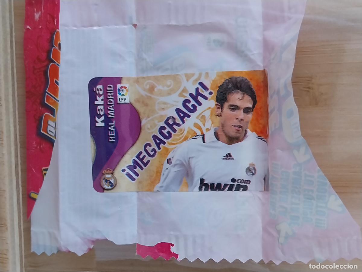 Cromos de F&uacute;tbol: KAKA REAL MADRID CROMO CHICLE LIGA 2009 2010 02 10 SIN PEGAR NUNCA CON ENVOLTORIO