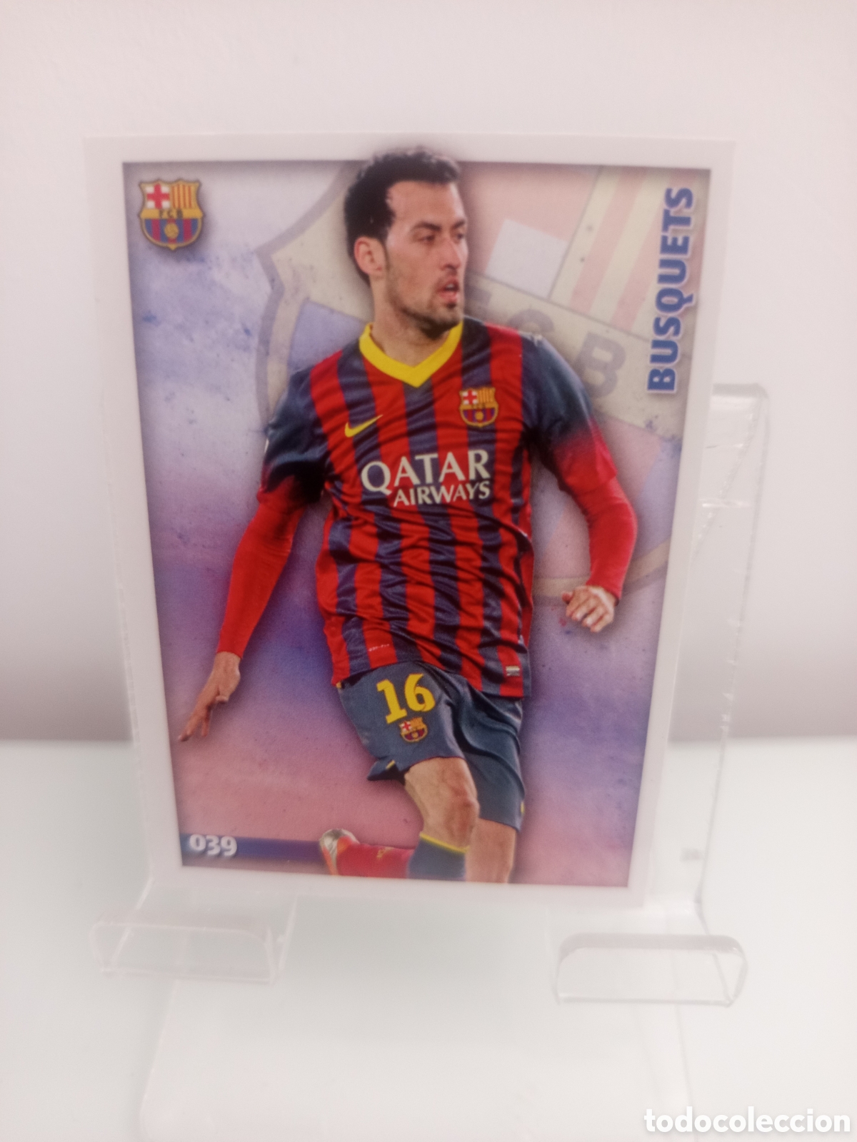 Cartes &agrave; collectionner de Football: ❇️ CROMO ⚽ BUSQUETS BARCELONA 39 039 FICHAS LIGA 2015 14 15 2014 2015 MUNDICROMO ❇️