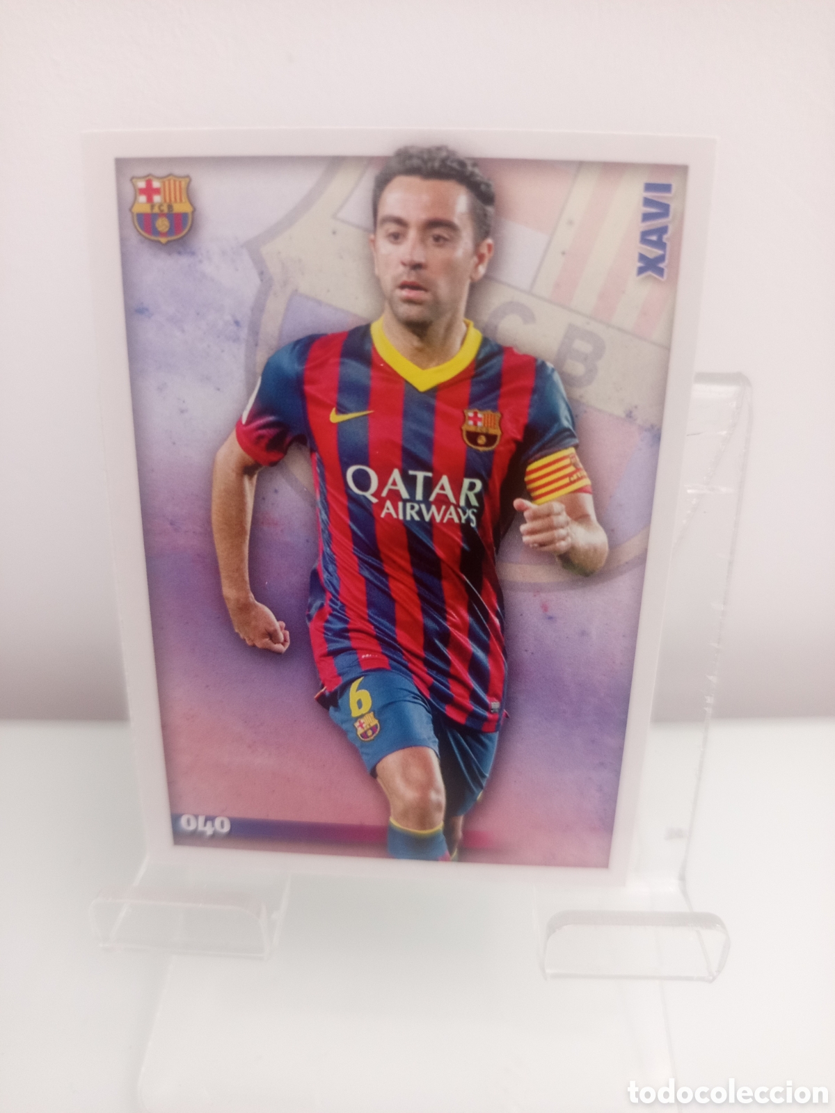 Cromos de Futebol: ❇️ CROMO ⚽ XAVI BARCELONA 40 040 FICHAS LIGA 2015 14 15 2014 2015 MUNDICROMO ❇️
