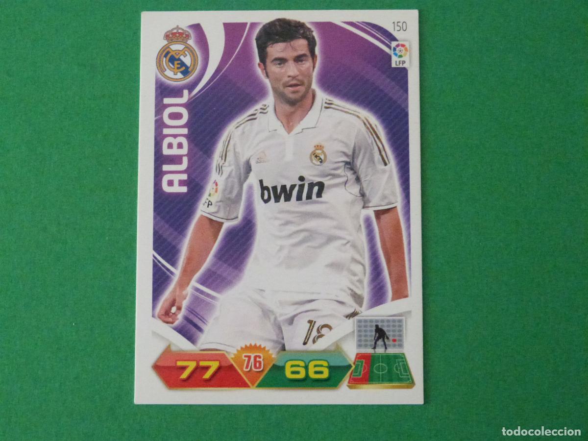 Cromos de F&uacute;tbol: TRADING CARD FUTBOL ALBIOL REAL MADRID C.F. N&ordm; 150 LIGA ADRENALYN XL 2011-2012/11-12 PANINI