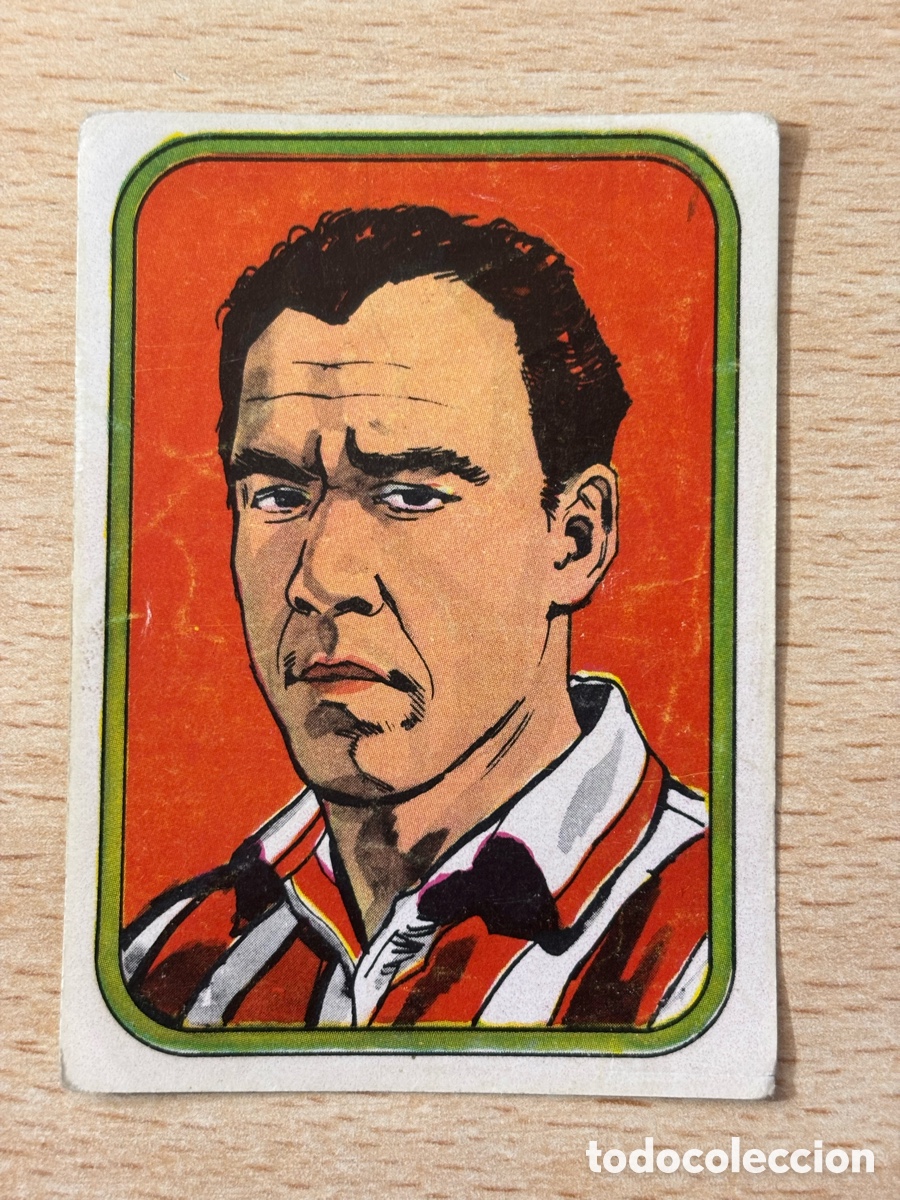 Cromos de F&uacute;tbol: # 162 Telmo Zarraonaindia &ldquo;Zarra&rdquo; Athletic Club de Bilbao Historia y T&eacute;cnica del Futbol sin pegar