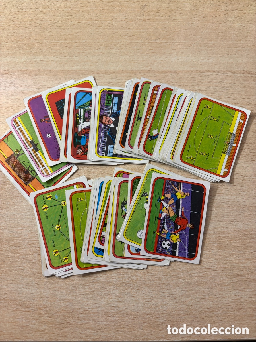 Cromos de Futebol: Cromos Historia y T&eacute;cnica del Futbol Ed. Ruiromer 1977. Pide tus faltas. Precio 1&euro;/ud