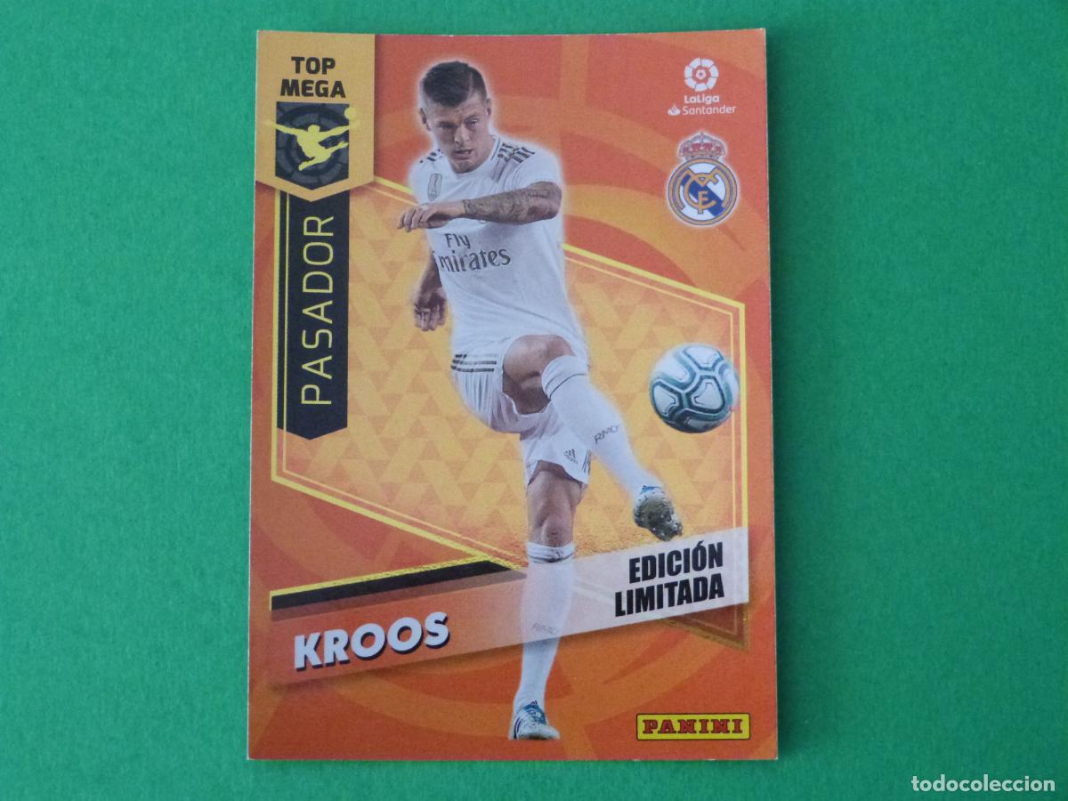 Cromos de F&uacute;tbol: TRADING CARD FUTBOL KROOS REAL MADRID C.F. EDICION LIMITADA LIGA MEGACRACKS 2020-2021/20-21 PANINI