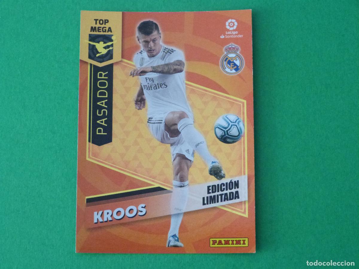 Cromos de F&uacute;tbol: TRADING CARD FUTBOL KROOS REAL MADRID C.F. EDICION LIMITADA LIGA MEGACRACKS 2020-2021/20-21 PANINI