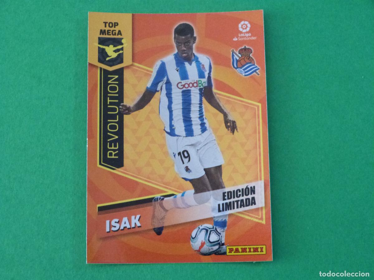 Cromos de F&uacute;tbol: TRADING CARD FUTBOL ISAK REAL SOCIEDAD EDICION LIMITADA LIGA MEGACRACKS 2020-2021/20-21 PANINI