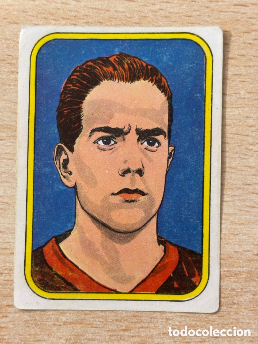 Cromos de f&uacute;tbol: # 158 Luis Su&aacute;rez FC Barcelona Historia y T&eacute;cnica del F&uacute;tbol Ruiromer 1977 sin pegar