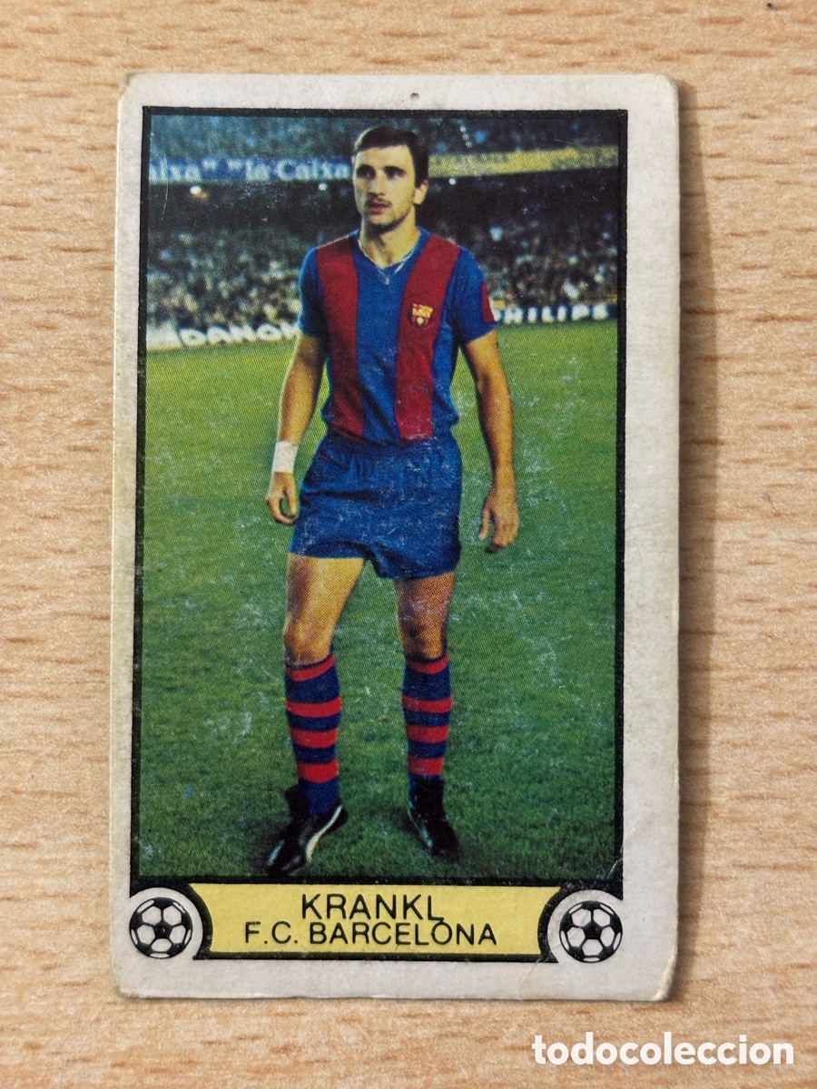 Cromos de F&uacute;tbol: Krankl FC Barcelona Ed. Este 79 80 sin pegar