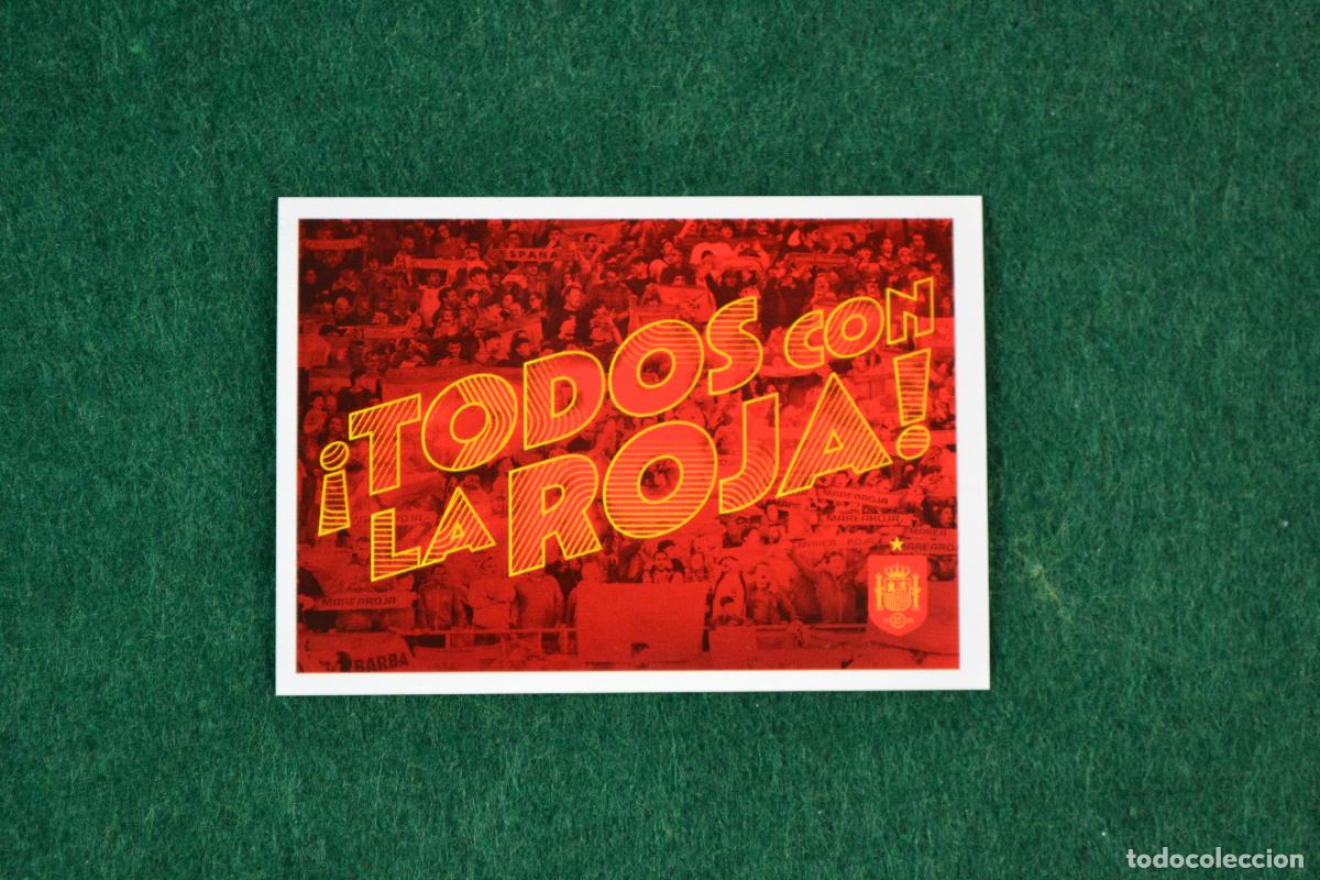 Cromos de F&uacute;tbol: PANINI CARREFOUR MUNDIAL ESPA&Ntilde;A 2026 - 66 TODOS CON LA ROJA