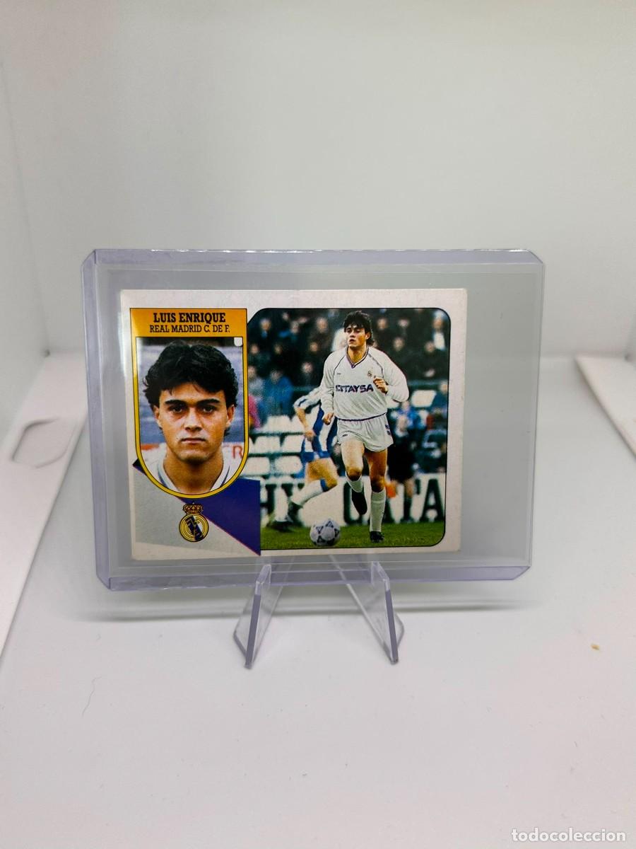 Cromos de F&uacute;tbol: Rookie Luis Enrique Real Madrid Liga Este 1991 1992