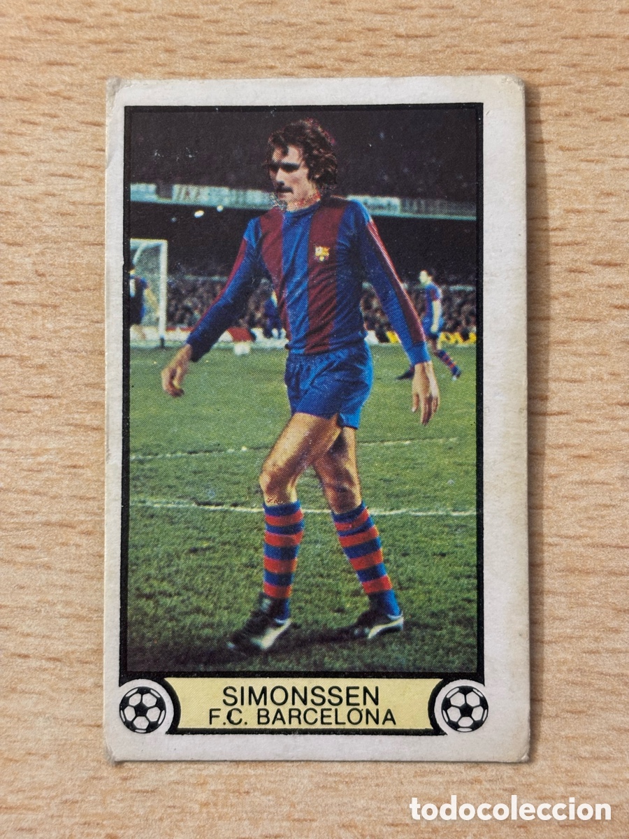 Cromos de F&uacute;tbol: Simonssen FC Barcelona Ediciones Este 79 80 sin pegar versi&oacute;n