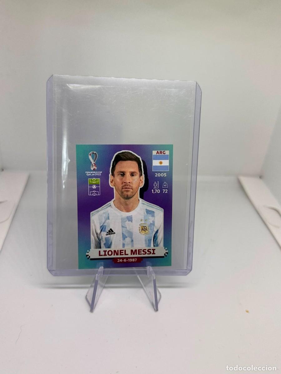 Cromos de F&uacute;tbol: Lionel Messi ARG 19 Panini Fifa World Cup Qatar 2022