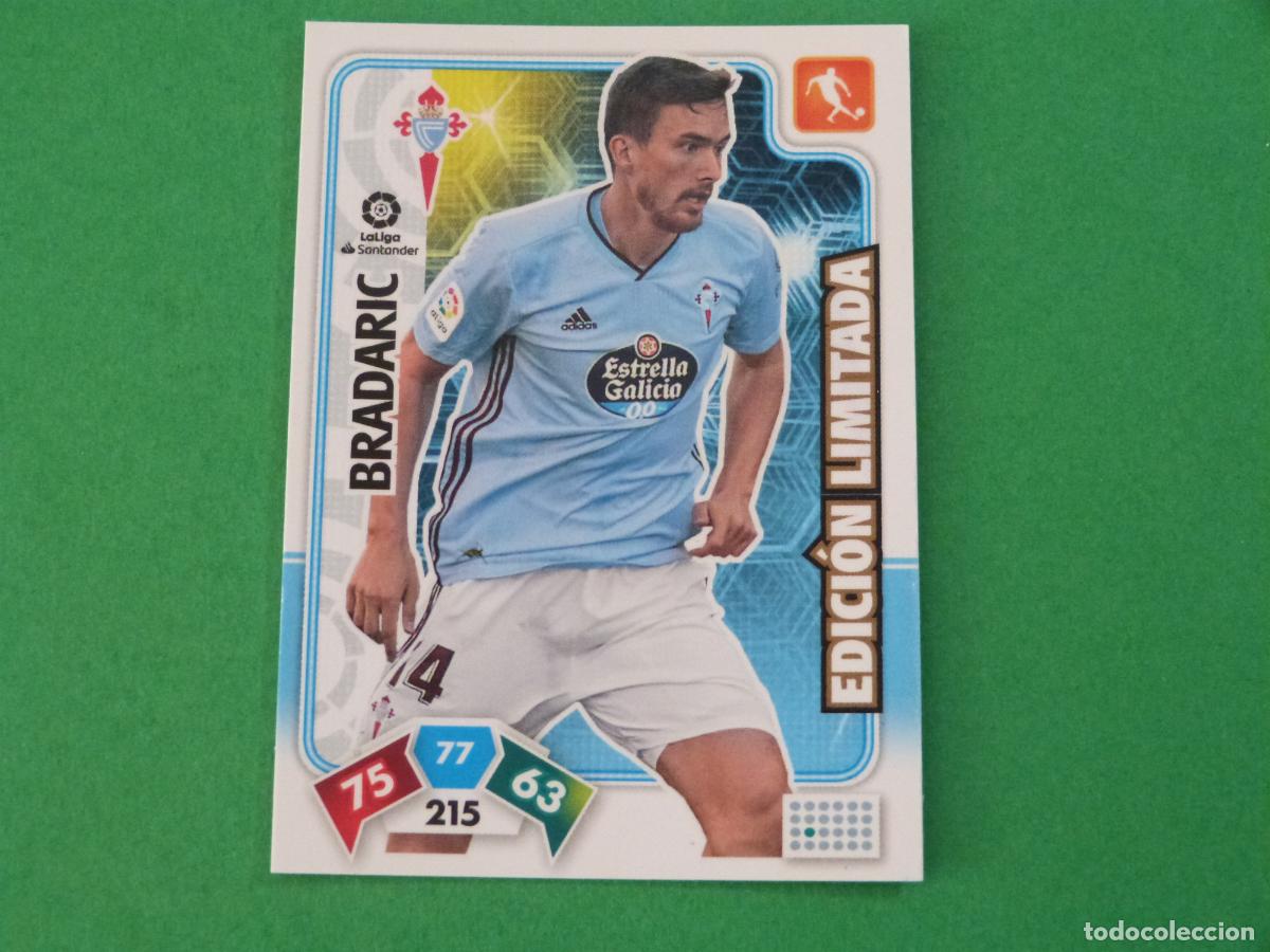 Cromos de F&uacute;tbol: TRADING CARD FUTBOL BRADARIC CELTA DE VIGO EDICION LIMITADA LIGA ADRENALYN XL 2019-2020/19-20 PANINI
