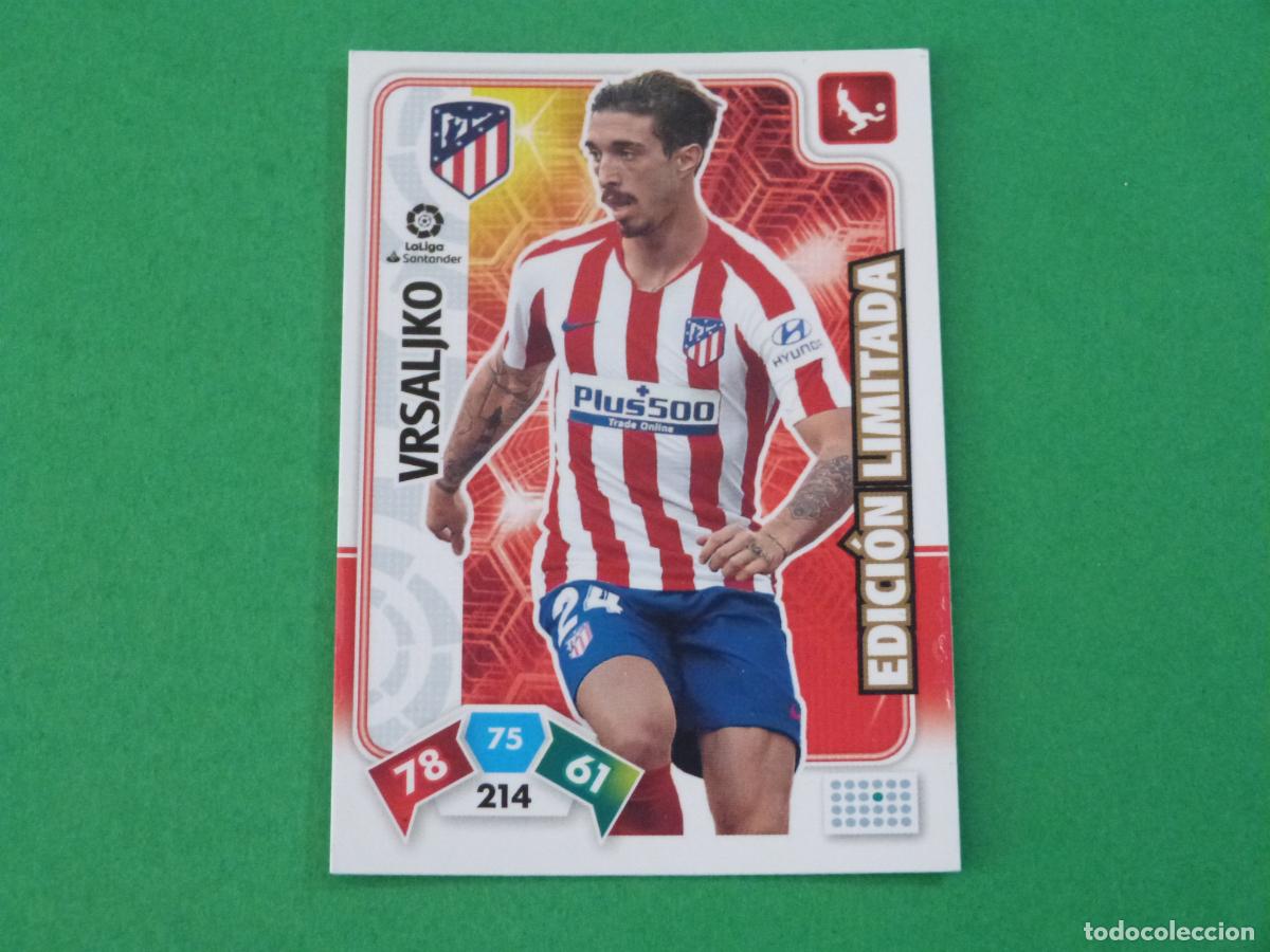 Cromos de Futebol: TRADING CARD FUTBOL VRSALJKO ATLETICO DE MADRID EDICION LIMITADA LIGA ADRENALYN XL 2019-2020/19-20