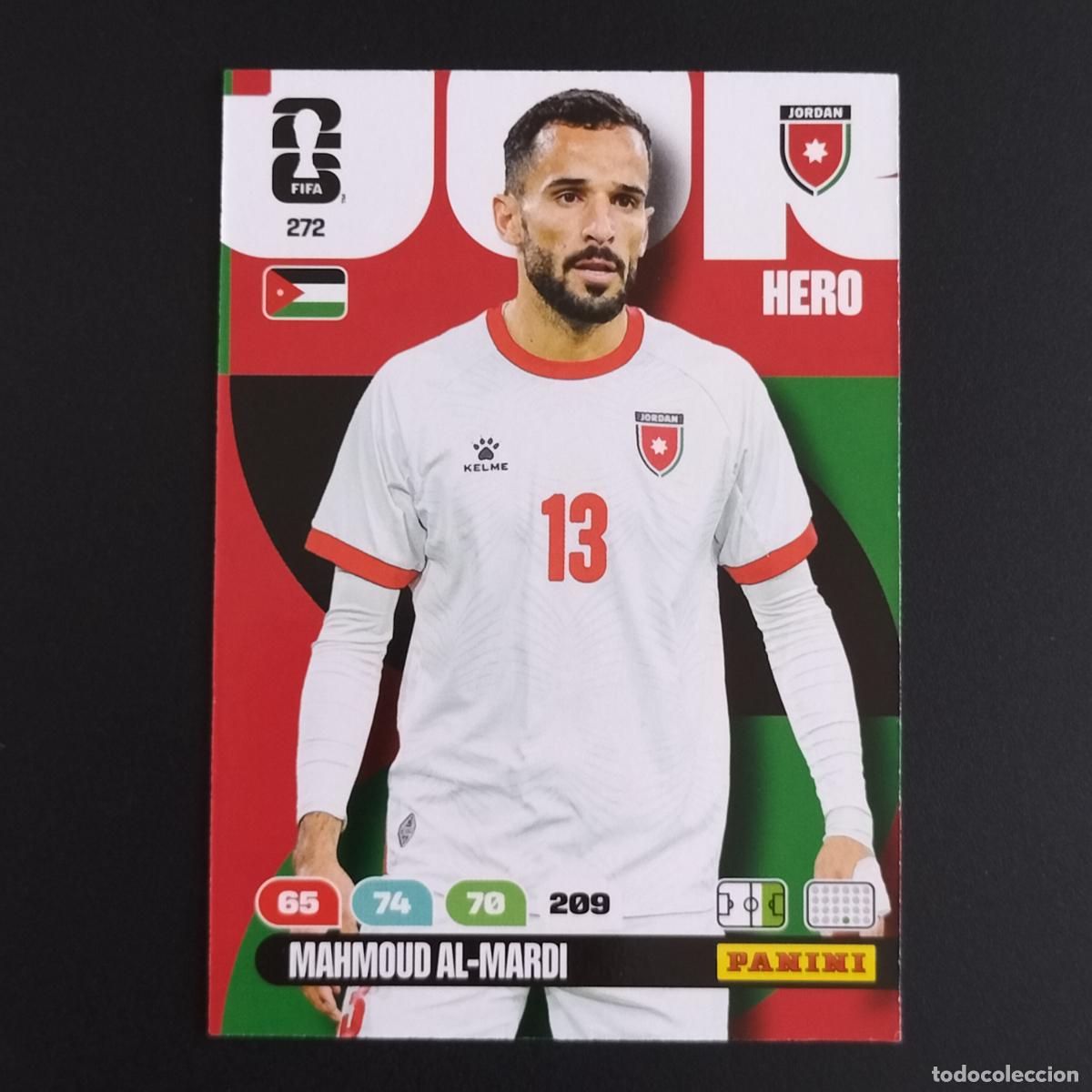 Cromos de F&uacute;tbol: 272 MAHMOUD AL-MARDI JORDANIA CROMOS ADRENALYN XL MUNDIAL 26 2026 FIFA WORLD CUP PANINI