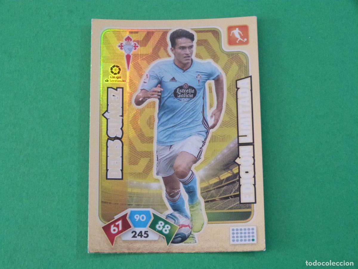 Cromos de F&uacute;tbol: TRADING CARD FUTBOL DENIS SUAREZ CELTA DE VIGO EDICION LIMITADA LIGA ADRENALYN XL 2019-2020/19-20