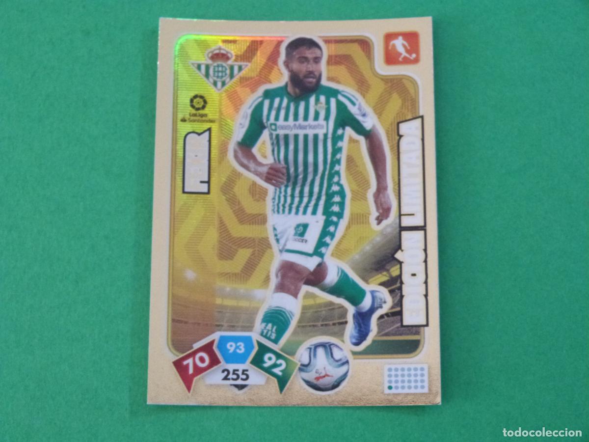 Cromos de F&uacute;tbol: TRADING CARD FUTBOL FEKIR REAL BETIS BALOMPIE EDICION LIMITADA LIGA ADRENALYN XL 2019-2020/19-20