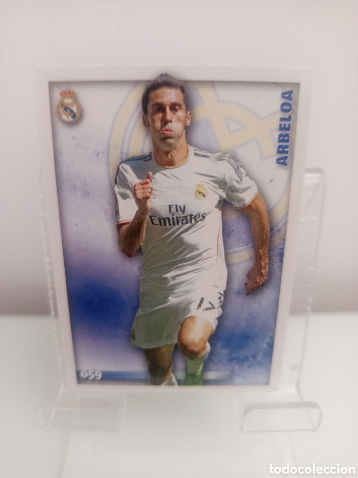 Fu&szlig;ball-Sticker: ❇️ CROMO ⚽ ARBELOA REAL MADRID 59 059 FICHAS LIGA 2015 14 15 2014 2015 MUNDICROMO ❇️