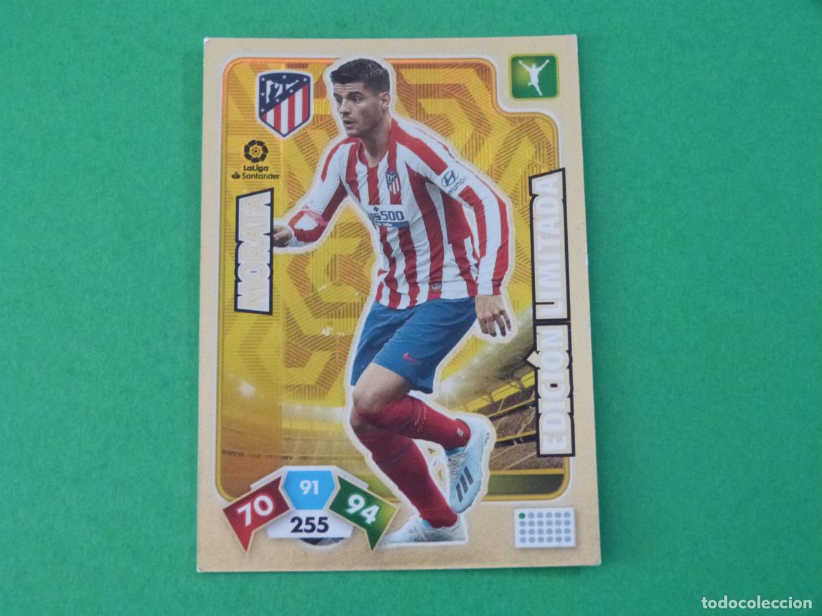 Cromos de F&uacute;tbol: TRADING CARD FUTBOL MORATA ATLETICO DE MADRID EDICION LIMITADA LIGA ADRENALYN XL 2019-2020/19-20
