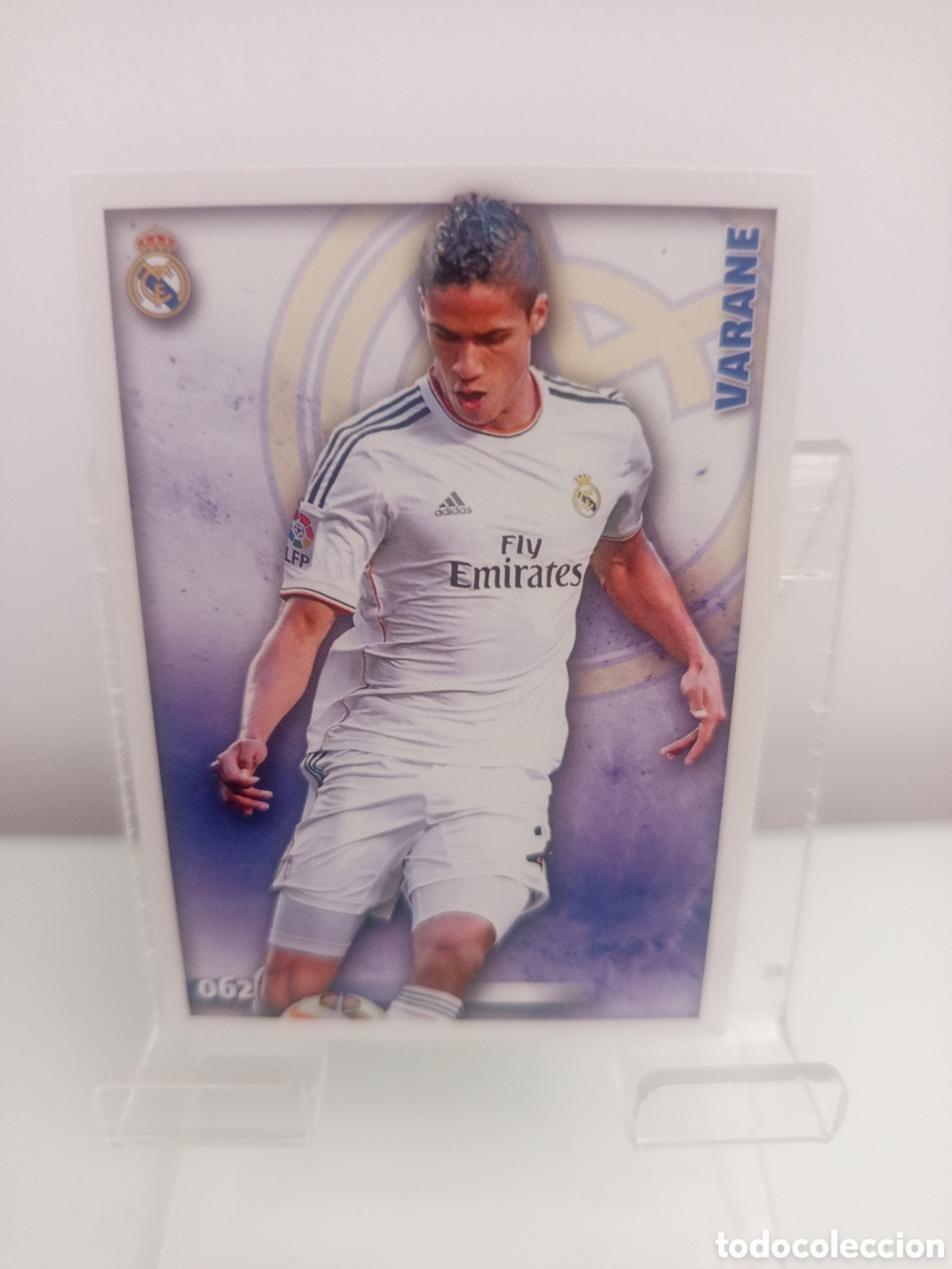Fu&szlig;ball-Sticker: ❇️ CROMO ⚽ VARANE REAL MADRID 62 062 FICHAS LIGA 2015 14 15 2014 2015 MUNDICROMO ❇️