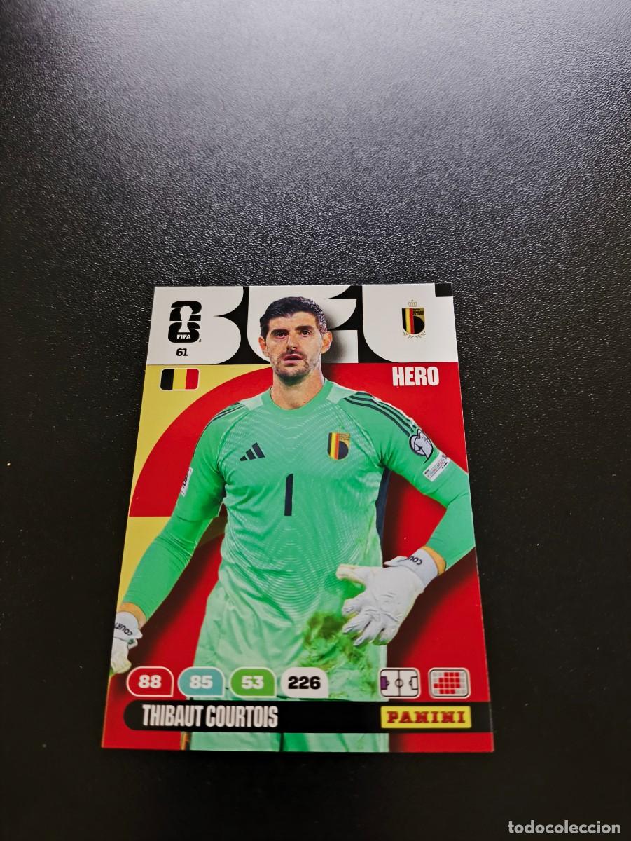 Cromos de F&uacute;tbol: 61 Thibaut Courtois REAL MADRID BELGICA ADRENALYN MUNDIAL FIFA WORLD CUP 2026 PANINI NO LIGA