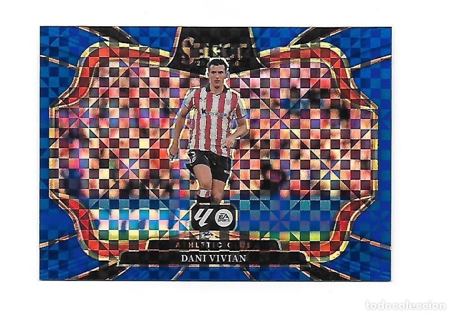 Cromos de F&uacute;tbol: # 209 DANI VIVIAN (ATHLETIC CLUB BILBAO) FIELD LEVEL BLUE CHECKER PRIZM , SELECT LA LIGA 2025 2026