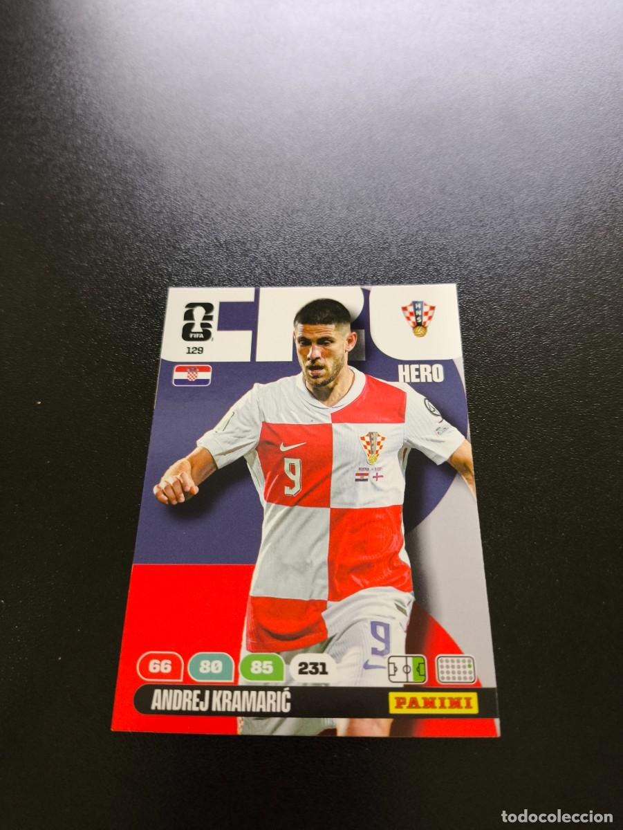 Cromos de F&uacute;tbol: 129 Andrej Kramarić croacia ADRENALYN MUNDIAL FIFA WORLD CUP 2026 PANINI NO LIGA