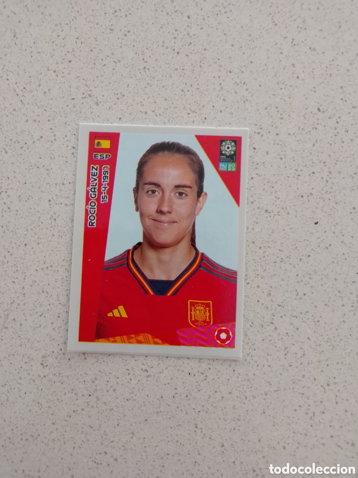 Cromos de F&uacute;tbol: CROMO ACTUALIZACI&Oacute;N J4 ROC&Iacute;O G&Aacute;LVEZ ESPA&Ntilde;A MUNDIAL FEMENINO 2023. PANINI.