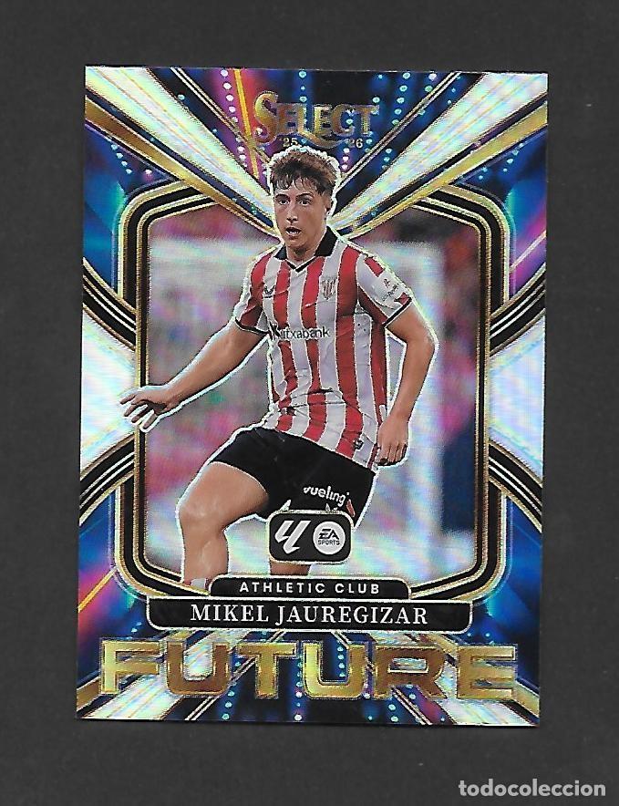 Cromos de F&uacute;tbol: MIKEL JAUREGIZAR (ATHLETIC CLUB BILBAO) FUTURE # 13 SILVER PRIZM , PANINI SELECT LA LIGA 2025 2026