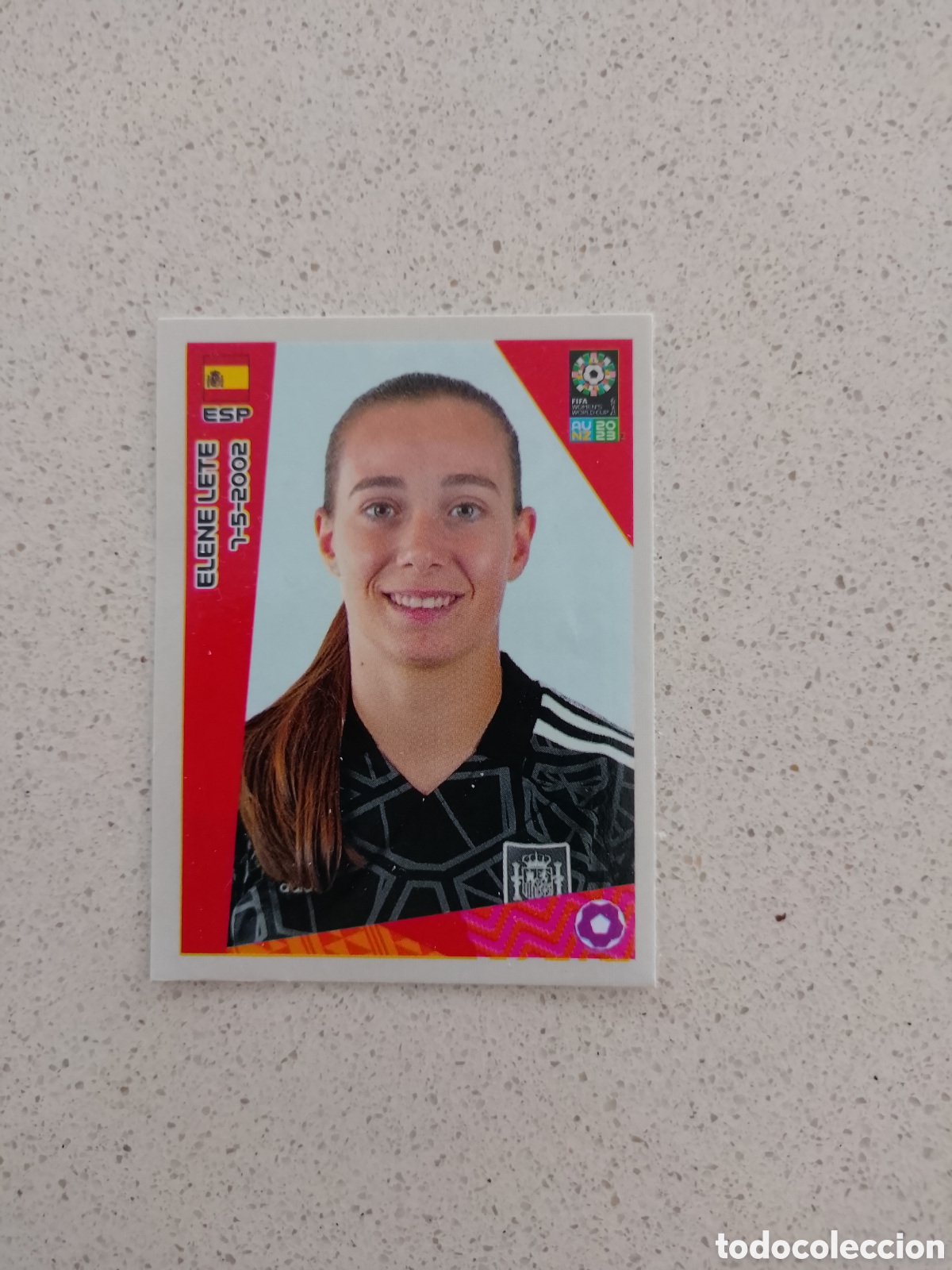 Cromos de F&uacute;tbol: CROMO ACTUALIZACI&Oacute;N J1 ELENE LETE ESPA&Ntilde;A MUNDIAL FEMENINO 2023. PANINI.