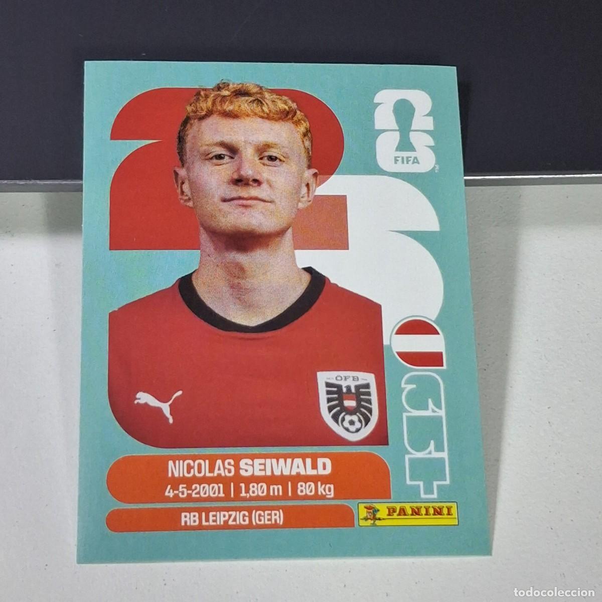 Cromos de F&uacute;tbol: B19 AUT 15 AUT15 NICOLAS SEIWALD AUSTRIA AUT MUNDIAL FIFA WORLD CUP 2026 STICKER PANINI