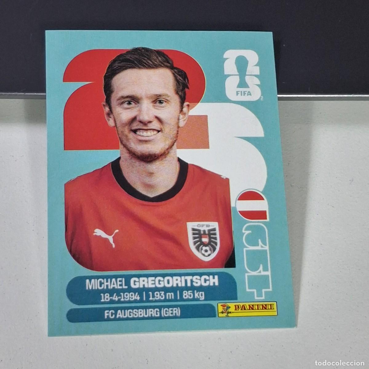 Fu&szlig;ball-Sticker: B19 AUT19 MICHAEL GREGORITSCH 19 AUSTRIA AUT MUNDIAL FIFA WORLD CUP 2026 STICKER PANINI