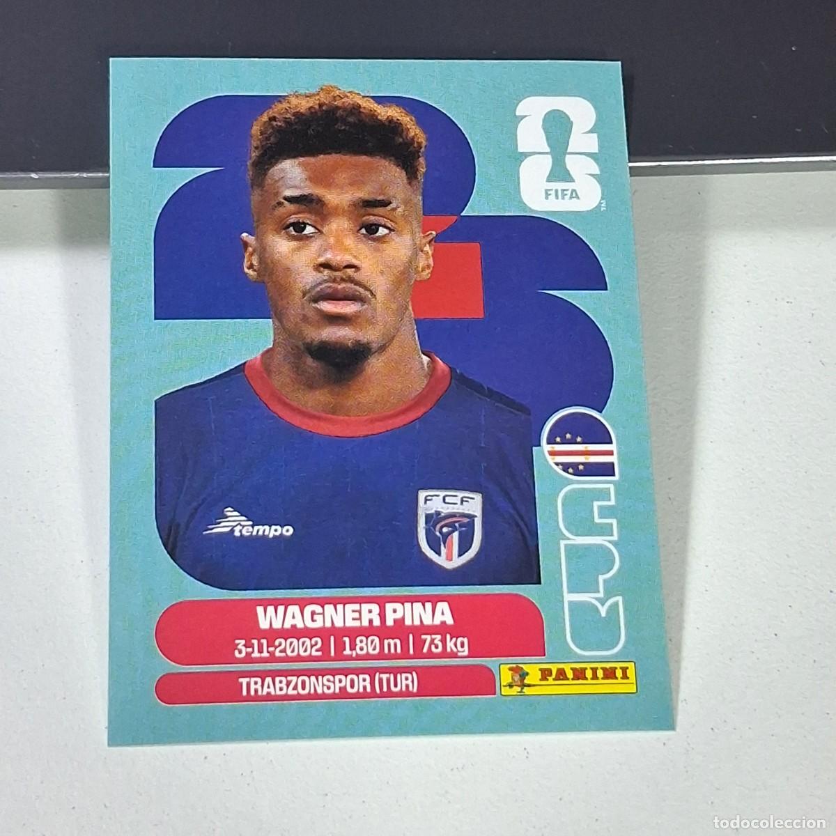 Cromos de f&uacute;tbol: B19 CPV 7 CPV7 WAGNER PINA CABO VERDE CAPE MUNDIAL FIFA WORLD CUP 2026 STICKER PANINI